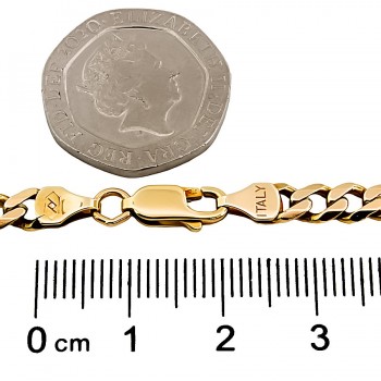 9ct gold 17.1g 20 inch figaro Chain